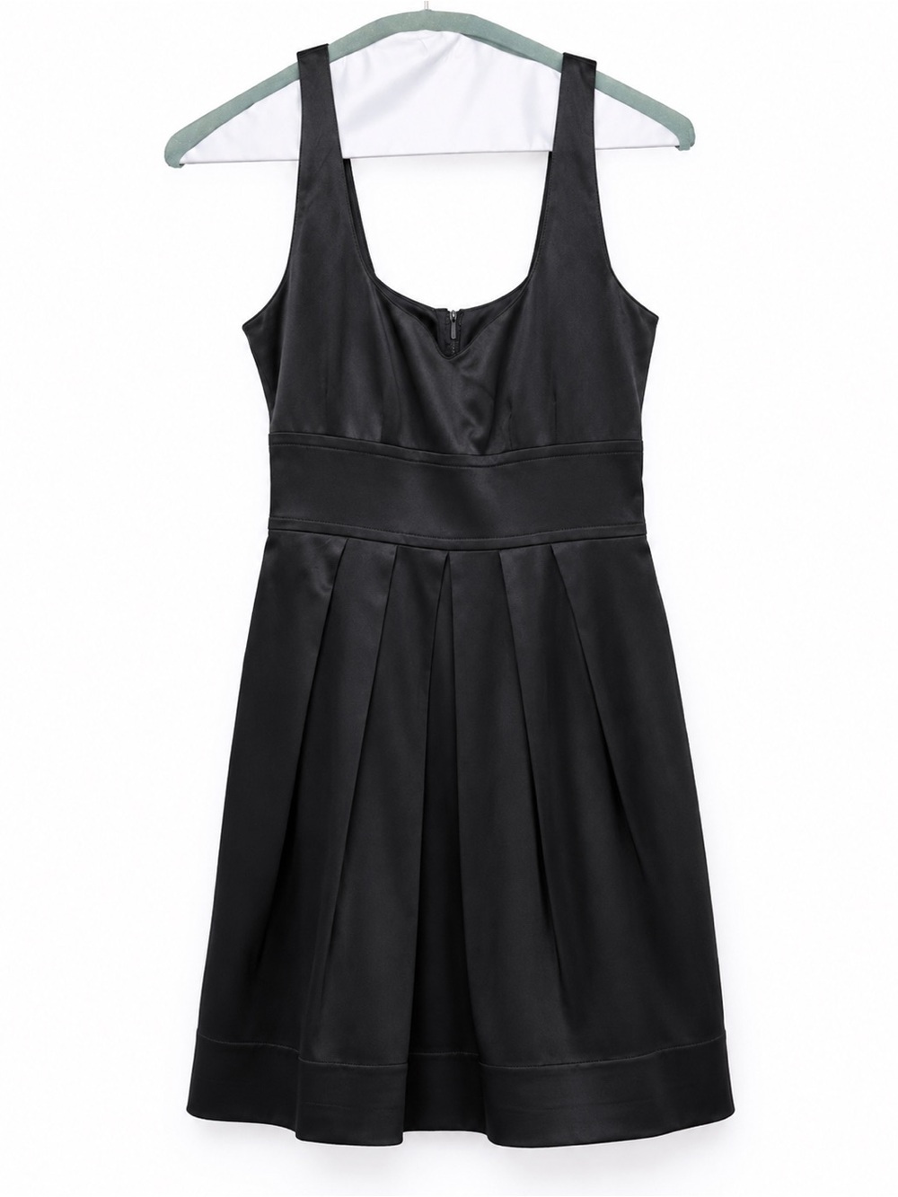 Teeze Me Black Midi Dress with Waist Bow
